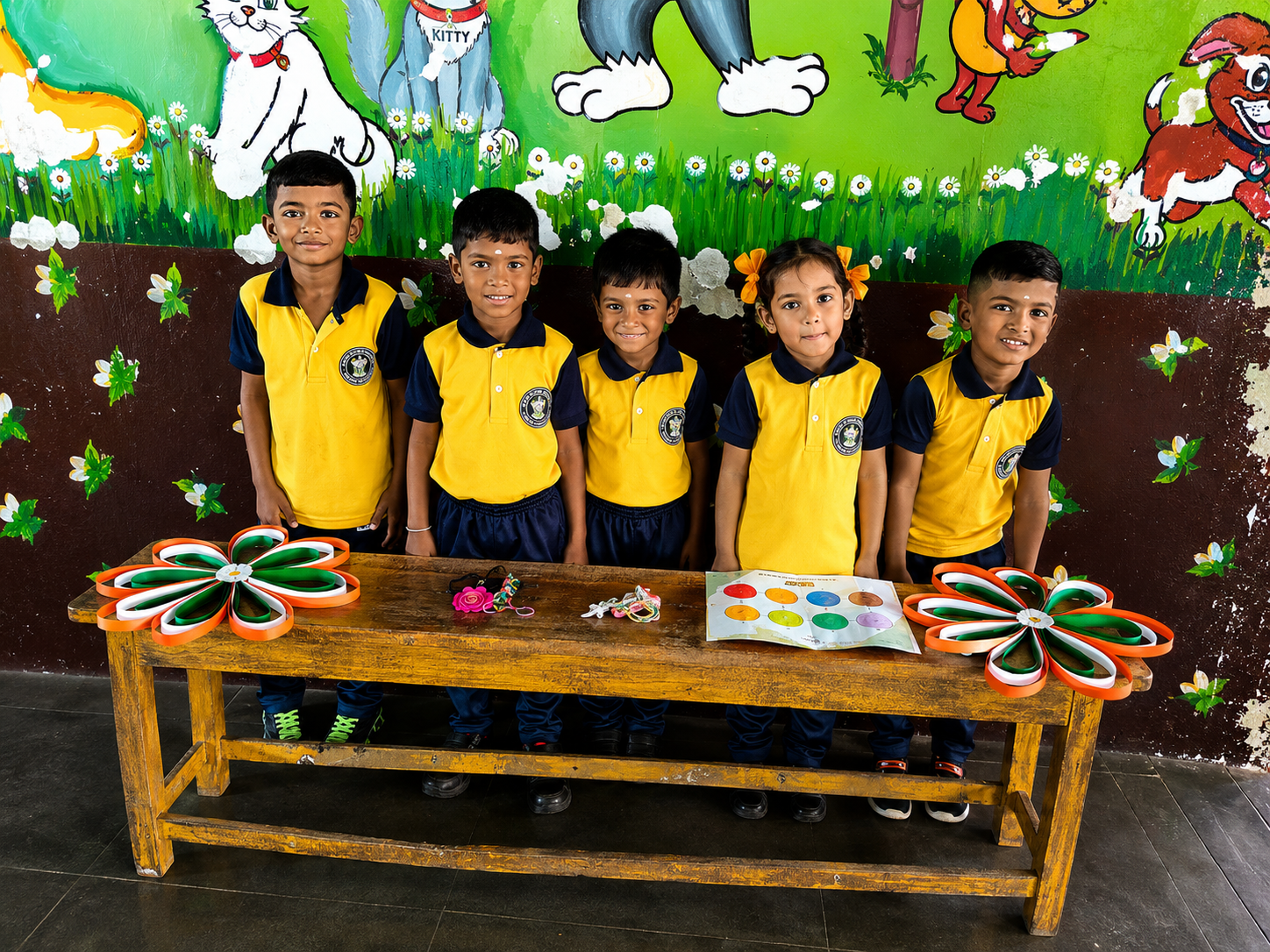 Bethel School Arakonam students in class